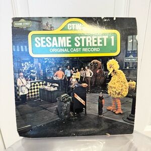 Vintage Sesame Street 1: Original cast record vinyl record album